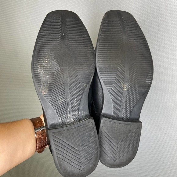 Bostonian | Black Slide On Dress Shoes 9.5 - Picture 3 of 5